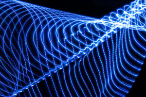 blaue wellen - 20213014, Experimentelle Lichtbildfotografie Daniel Bahrmann