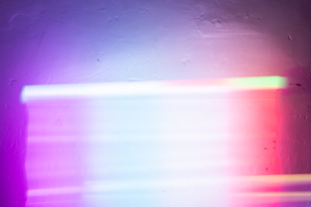 Experimentelle Fotografie, lichtroehre 7292