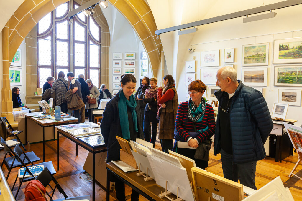 Meißner Grafikmarkt in der Albrechtsburg Meissen 2017