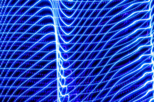 blaue wellen - 20213061, Experimentelle Lichtbildfotografie Daniel Bahrmann